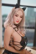 NEW 169cm Promotion big breast fat ass full body silicone sex doll for men with new shrug shoulders skeleton produced by AUTOMATICWOMAN